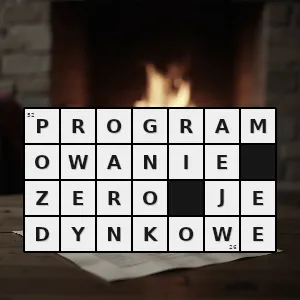 Hasło krzyżówkowe programowanie liniowe - programowanie zero-jedynkowe – rozwiązanie, synonimy, podpowiedzi i definicje krzyżówkowe